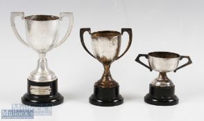 1953/54 Manchester League player trophy Manchester Utd ‘A’ team champions (engraved plates to