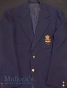 Scarce 1978 Wales Tour Blazer to Australia: Dark Blue Squad Blazer, embroidered WRU badge to