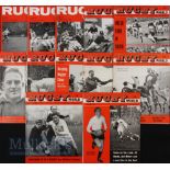 1964 Full Set of early Rugby World Magazines (12): The full dozen copies of the magazine for that