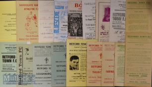 Selection of Retford Town FC home match programmes 1948/49 Yorkshire Amateurs, 1952/53 Bentley