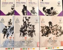 2019 Rugby World Cup, All Wales’ Programmes (7): All the large glossy issues from Japan as Wales