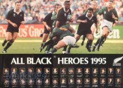 New Zealand Rugby Posters (c.10): Still in their NZ Post tube, a nice collection of largely fairly