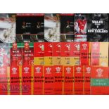1958-2008 Wales Rugby Programmes v S Hemisphere ‘Giants’ (c.55): Half a century of issues for