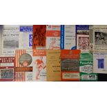 Collection of Football League Cup match programmes to include 1960/61 Wrexham v Northampton Town,