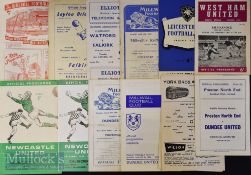 Selection of Scottish Club away match programmes to include Dundee Utd, 1963/64 Northampton Town,