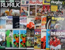 Rugby Brochures, Magazines, Booklets and General Ephemera (Qty): 50 or more items, many tour