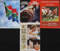 1997 British Lions Rugby Programmes (4): Four editions from that successful visit, the Final, ‘