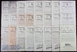 1947-1962 Newport/Cardiff etc Home Rugby Programmes (51): Newport mostly, inc v Baabaas 1947, 50,
