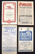 1947/48 Wolverhampton Wanderers away match programmes v Charlton Athletic, Chelsea, Arsenal,