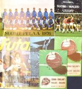 Selection of Finland v England international match programmes to include 1956 England (20 May 1956),
