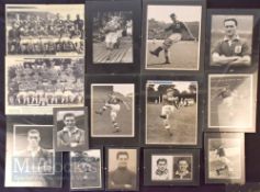 Collection of Birmingham City player/team pictures all glazed/hardboard, clipped backing various