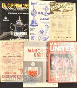 Mixed Selection of football programmes including 49 Hearts v Albion Rovers (team changes), 1959
