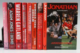 Welsh Rugby Book Selection 2 (8): Autobiographies of Gareth Thomas, David Young, Neil Jenkins, Rob