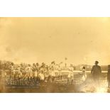 1900s France v England Rugby, original photograph of one of their earliest contests: Exact date