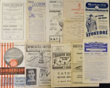 Selection of Scottish match programmes to include 1950/51 Queens Park Rangers v Clyde, 1953/54