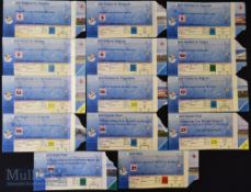 Euro 2000 (in Holland/Belgium) match tickets to include 10 June Belgium v Sweden, 11 June France v