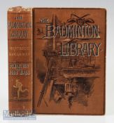 Badminton Library Vintage Rugby Book: Football & Athletics volume, some foxing and spine taped