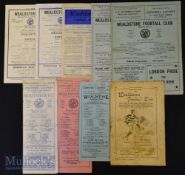Selection of Wealdstone FC home match programmes to include 1925/26 Botwell Mission (Spartan League)