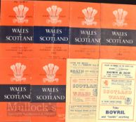 1950-2000 Wales v Scotland Rugby Programmes (26): Half a century’s worth of issues from Cardiff or