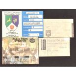 South Africa Rugby Test tickets (5): For matches v NZ 2010 and 2012, Western Samoa 1995 and v France