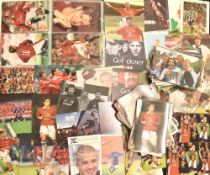 Selection of Manchester United Photocards and Album appears incomplete, contains a few hundred