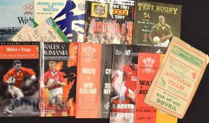 Wales ‘v the World’ Rugby Programme Selection (12): Really wide group: homes v Australia 1947 (v