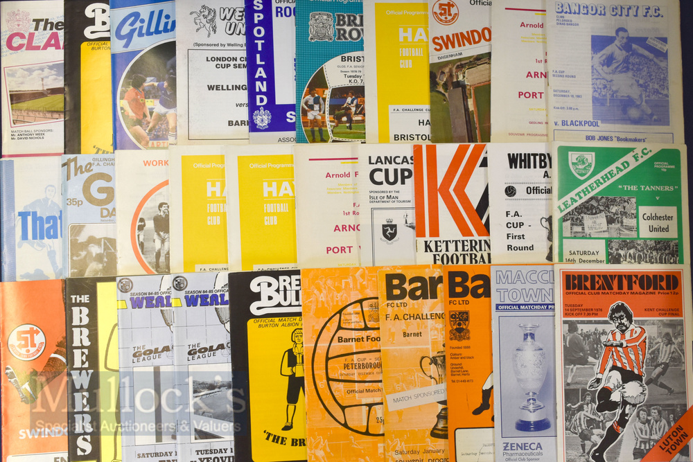 Assorted 1970s onwards Non-League football programmes including Cup matches such as 75/76 Bristol - Image 3 of 4