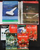 2004-2005 Great Wales Rugby Programme Collection (18): All 10 Six Nations games over the two