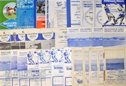 Collection of Macclesfield Town football match programmes to include 1950/51 Buxton, 1952/53