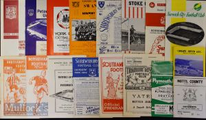 Collection of Football League Cup match programmes to include 1960/61 Tranmere Rovers v Crewe