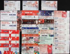2000 onwards Welsh Test Rugby Tickets (25): Some duplication but many nations and the Barbarians