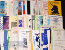 Collection of assorted non-league football match programmes with a huge variation of clubs (some