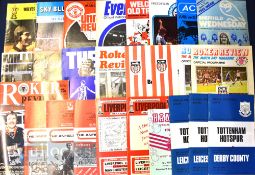 Quantity of 1970s onwards League Club Football Programmes includes a good range of clubs