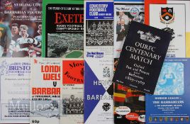 Barbarians in Centenary Games etc Rugby Programmes (15): Who would already have all of these? Oxford