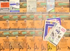 Mixed 1960s Football Programmes featuring a wide variety of clubs 63 Notts. County v Blackburn