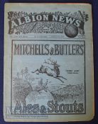 1934/35 West Bromwich Albion reserves v Leeds Utd Central League football programme 16 February