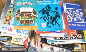 Quantity of 1970s onwards Football Programmes featuring a mixture of teams, largely Wolverhampton