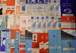 Selection of Assorted 1960s League Club Football Programmes featuring 68 Sheffield Wednesday v