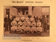 Superb Victorian volume of 1894/1895 Football Teams & Famous Cricketers featuring “The People’s”