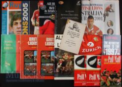 British Lions Rugby Selection (17): Assorted ephemera from the Lions tours of 1959 (scarce NZ