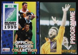 Rugby World Cup 1987 and 1999 Rugby Pair (2): The large, bold, desirable overall issue for the group