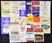 Football League Cup match programmes to include 1961/62 Newcastle Utd v Sheffield Utd replay,