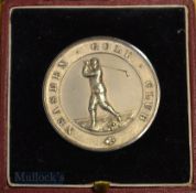 1898 Neasden Golf Club (1893-1933) Senior Monthly Silver Medal – silver hallmarked and made by