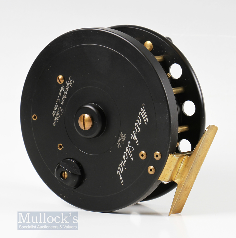Match Aerial Signature Edition 4 ½” Wide Drum Centre Pin Reel with ventilated spool with twin - Image 2 of 2