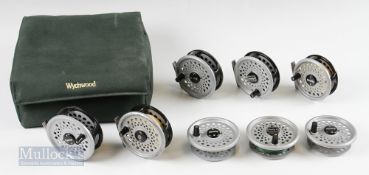 Mixed Reel and Spool Selection – incl Rimfly reels and spools, Leeda 3 ½” and 3 ¼” reel, BFR 3 3/