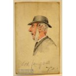 THOMAS HODGE – (b.1827 – d.1907) - Royal and Ancient Golf Club St Andrews Personality colour