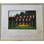 1995 Official Ryder Cup Johnnie Walker European Team Signed Photograph - played at Oak Hill