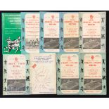 City of Wolverhampton 1950s/60s Athletics Programmes incl Athletics Cycling 58, 59, 60, 61, 62,