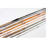 3x Various Rods – Shimano Hyperloop Barbel XT 12ft 2 piece, Edgar Sealey 12ft 3 piece, tip approx.