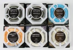Scierra Fly Lines incl 2x WF4 Avalanche, WF5 XDA clear head, XDA Float Tip WF5 and WF6 and WF11/12